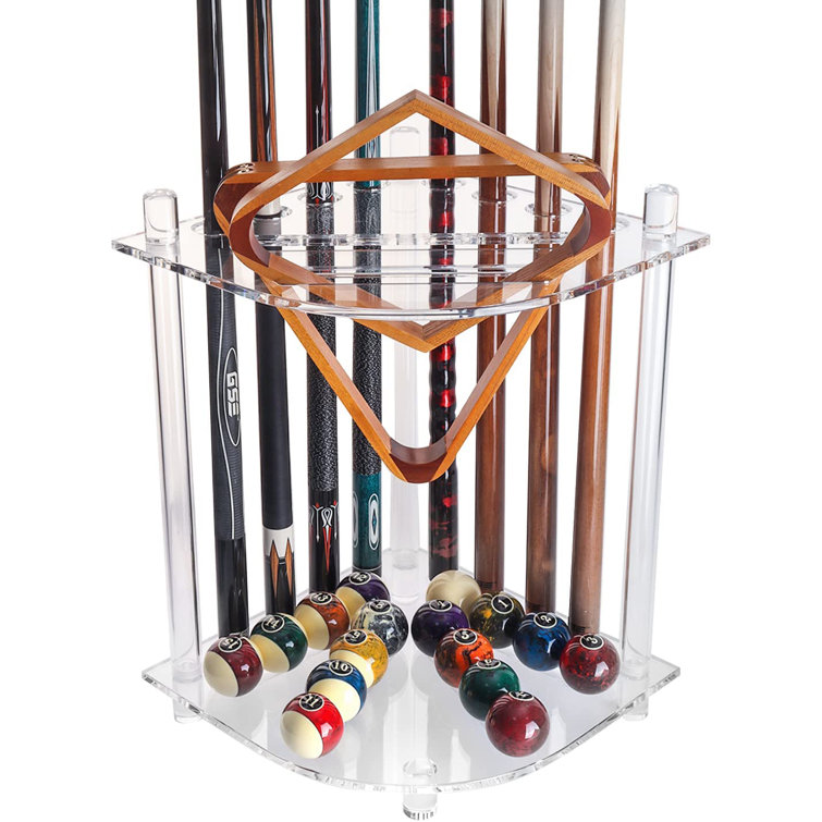 GSE Games & Sports Expert Premium Acrylic Corner-Style Floor Stand ...