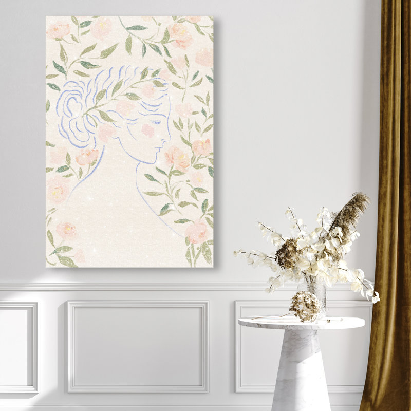 Blooming Hera Print by Oliver Gal, 30"H x 20"W, Gallery Wrapped