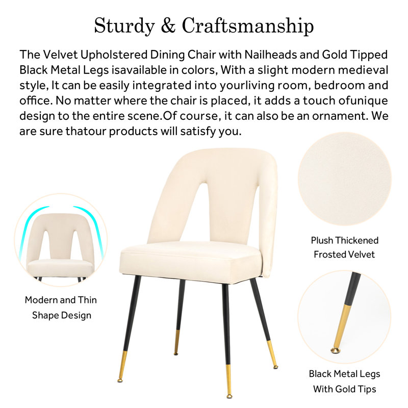 Chaise Yisell, 6, Beige