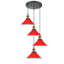 Brecksville 4 - Light Black Cluster Pendant-1734817541