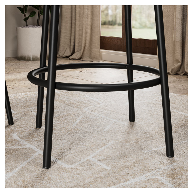 Ensemble de table de bar 3 pièces avec 2 tabourets de bar - table de pub moderne avec design peu encombrant et plateau imitation marbre