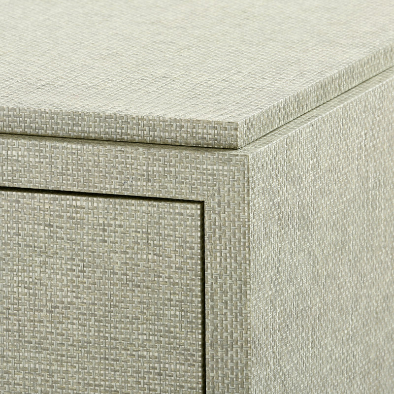 Fedor Accent Chest, Moss Gray Tweed