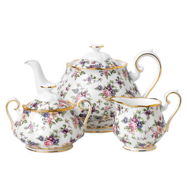 Royal Albert 100 Years Of Royal Albert - Teapot, Sugar & Cream, English  Chintz 1940 & Reviews