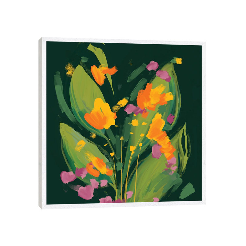38 3 by Morgan Harper Nichols - Print on Canvas, White Framed, 66.04 cm H x 66.04 cm W