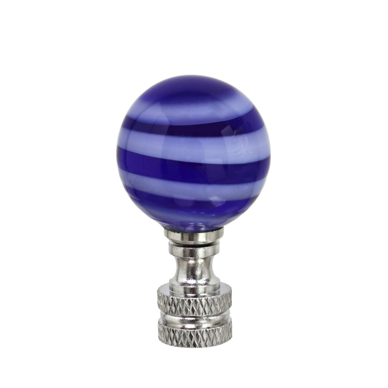 Lampe à fleuron, Violet
