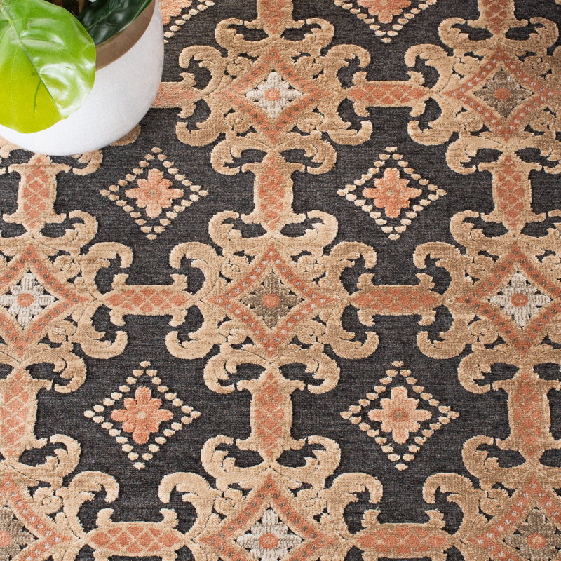 Tapis Heie anthracite doux