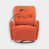 100 % polyester orange est en rupture de stock sélectionné