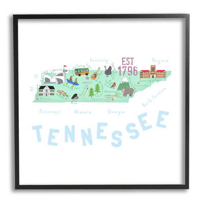 Au-620, estampe numérique du Tennessee, impression visuelle