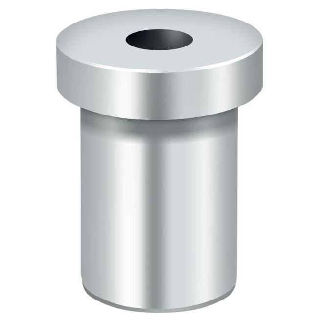 Deltana PB985U26 Pivot Base; Bright Chrome Finish, Polished Chrome