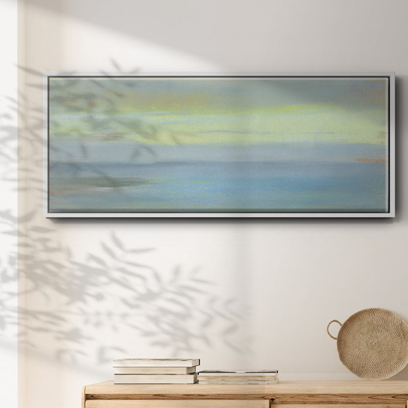 Marine Sunset- Framed Canvas