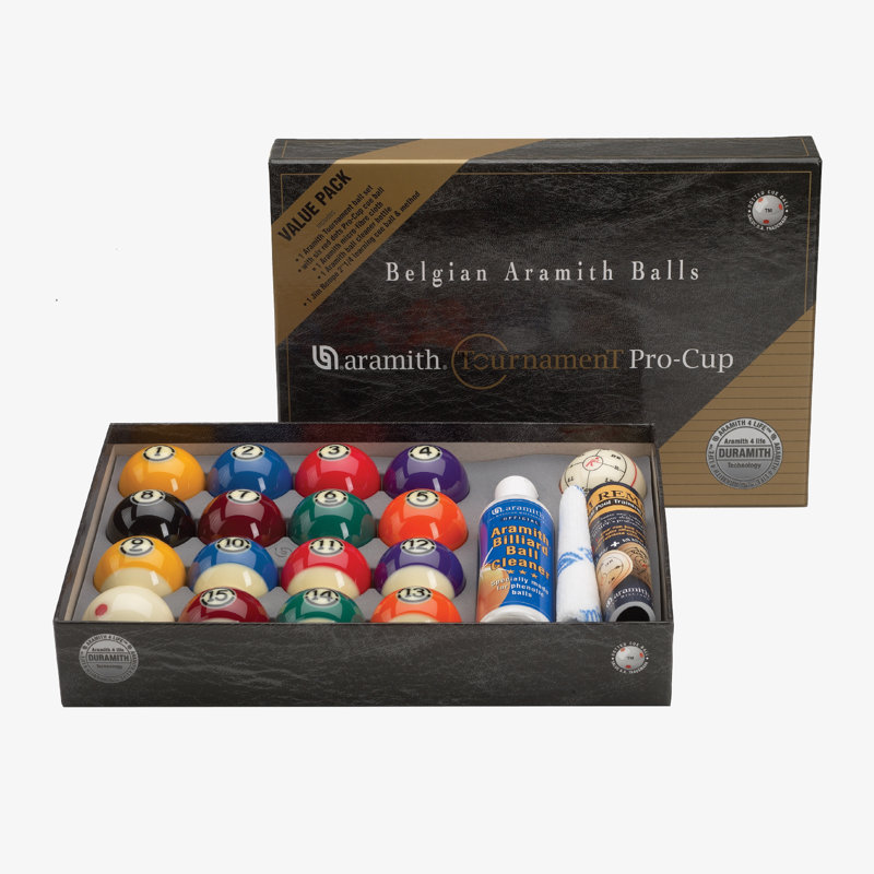 Ensemble d'accessoires pour table de billard Super Tournament Pro-Cup