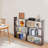 31.5"H X 47.2"W 3-Tier Retractable Storage Display Shelf Desktop/Floorstanding Organizer