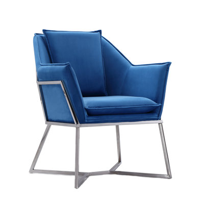 Aubie Velvet Armchair