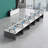 Rectangle 10 Person Benching Workstation