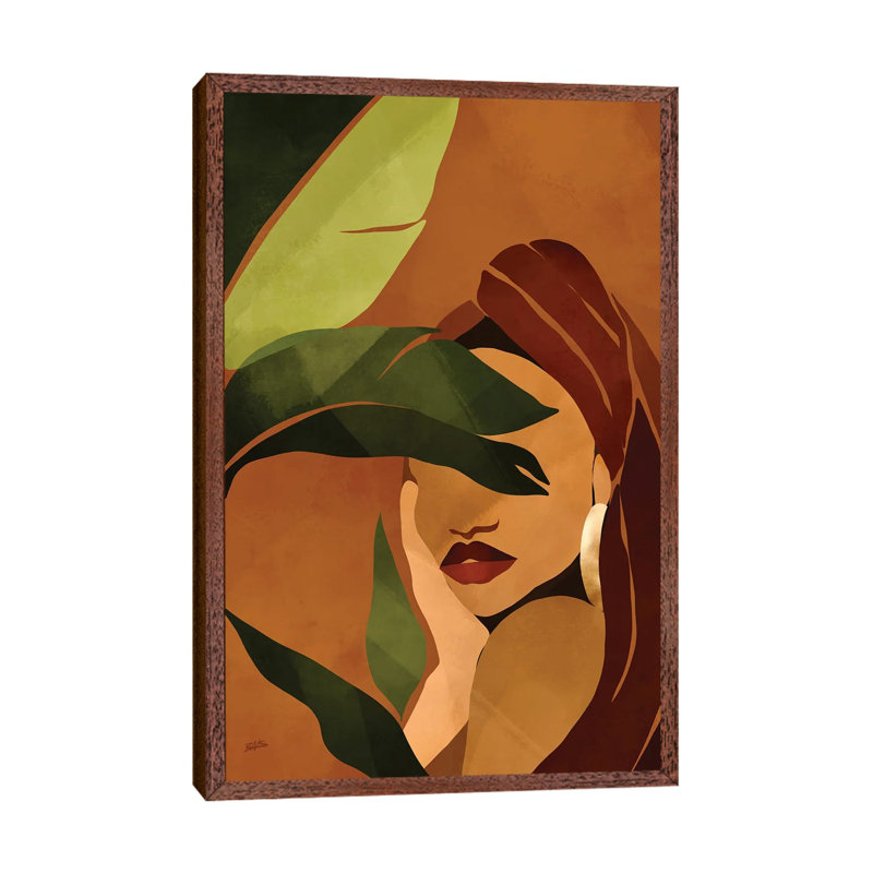 Autumn 1 Piece Wall Art on Canvas, 101.6 cm H x 66.04 cm W, Classic Brown Wood Framed