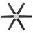 SkyFan Cassiopeia 60" 6-Blade Ceiling Fan-1243291114