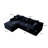94.5" Cloud Modular Sectional Sofa Couch With L-Shape Chaise,Modern Minimalist Upholstered Couches For Living Room Bedroom,Deep Seat Corner Couch,No Assembly Required-589804558-589804557