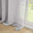 Romo Dual-coloured Semi-Sheer Single Curtain Panel-86895211
