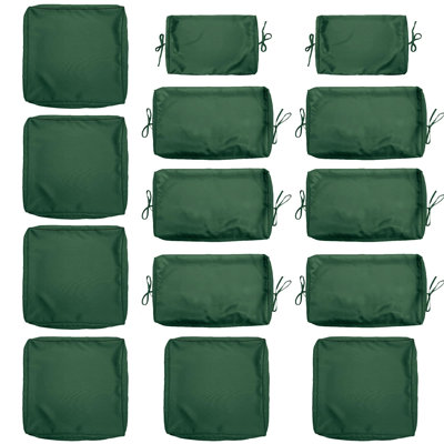 Ensemble de housse de coussin d'extérieur 14 po 14 pièces 14 po