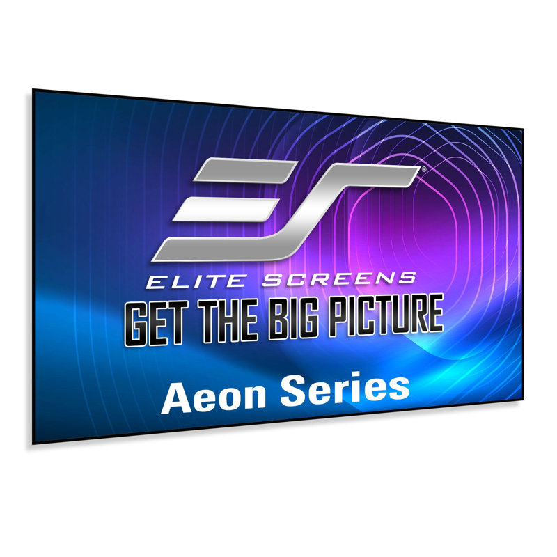 Aeon CineWhite® UHD-B, 138" Diagonal, 16:9 4K/8K Ultra HD Matte White Front Projection Fixed Frame Screen,AR138WH2