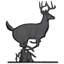 Large Bell w/ Buck-291561481