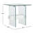 Kayley Glass Top End Table-1157715472