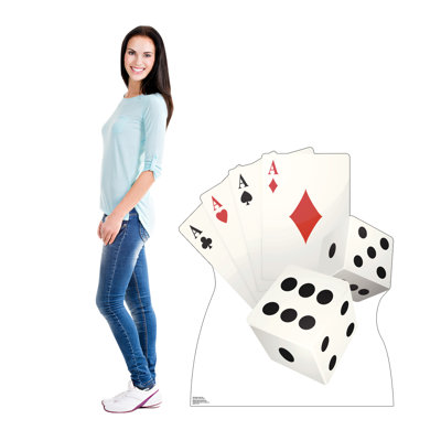 Vegas 45'' Cardboard Standup