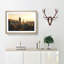 View of Edinburgh from Calton Hill - Picture Frame Painting Print on MDF-56733902-56733903