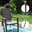 Stacking Patio Dining Armchair-2043022113-2043022126