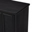 Arnaud Sideboard-Black Paper Cane