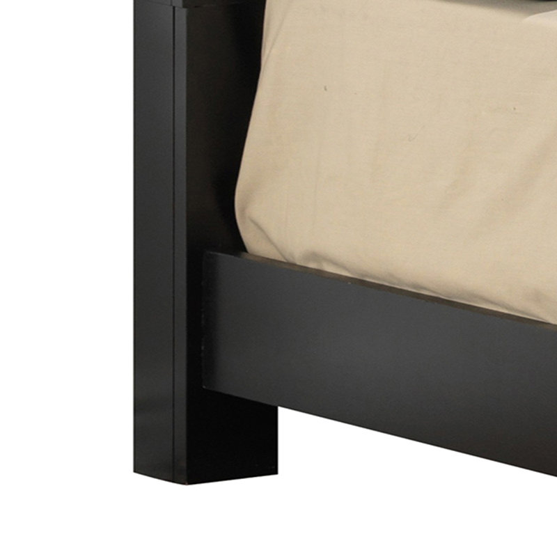 Lisbon Bookcase Bed, King, Black