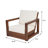 Donnie Acacia Outdoor Lounge Chair-1127662816