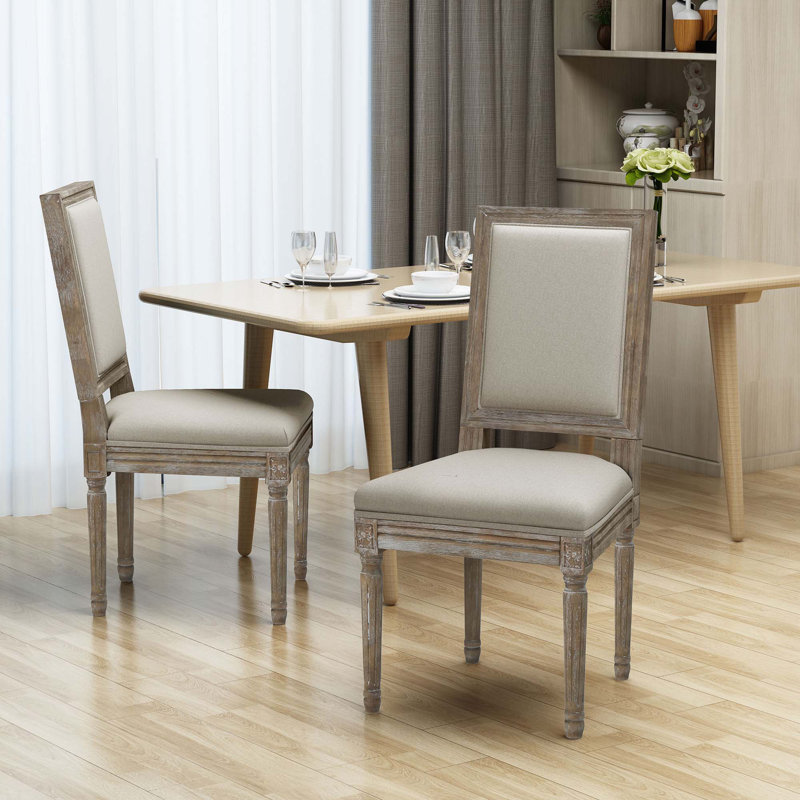 Chaise de salle à manger (ensemble de 2), Blé