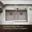 Task Smart Divide33-In X 22-In Top-Mount/Undermount Double-Equal Workstation Kitchen Sink With Accessories-1156052033