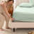 260 Thread Count Organic Cotton Percale Fitted Sheet-60582305-87953009