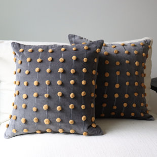 Housse de coussin en coton