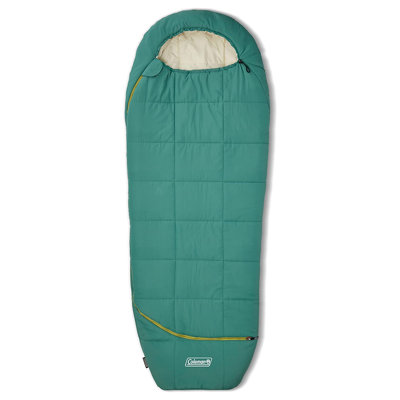 Coleman Big Bay Tall Mummy Foot Ventilation Compression Sleeping Bag, 40 Degree