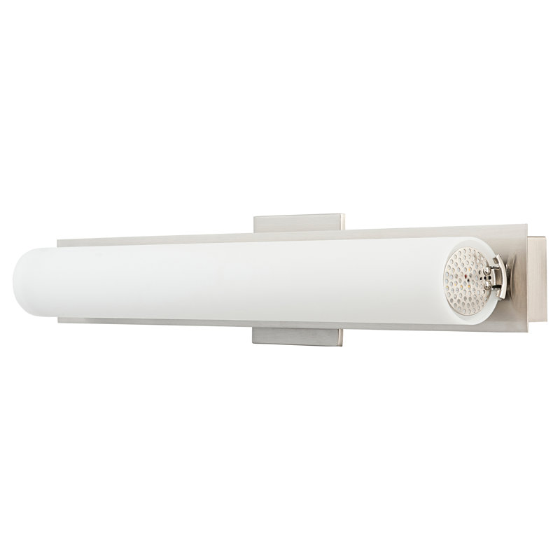 Croton Dimmable LED Vanity Light, Brushed Nickel
