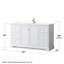 Meuble-lavabo sur pied simple avec plateau Avery-92725558-92725556-92725552