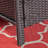 2Pcs St Outdoor Chair - Cushioned With Fabric Brown + Tan Classic Chairs Seating Pe And Iron