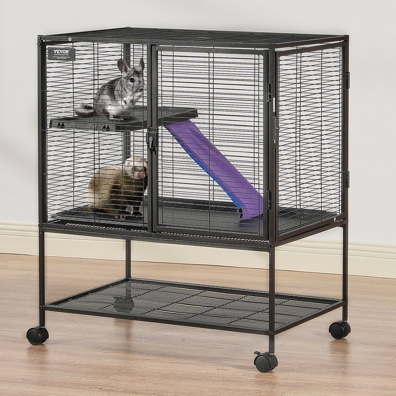Weather Resistant Ferret Cage, 91.4cm H x 76.2cm W x 50.8cm D