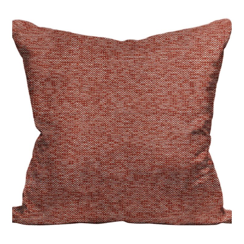Dorset Coast Wool Square Pillow Cover & Insert, Pimento