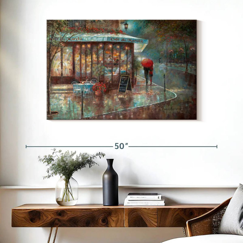 Sireci Cafe Du Marche, 26" H x 39" W