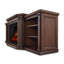 Valmont 74'' TV Stand with Fireplace-1847868540