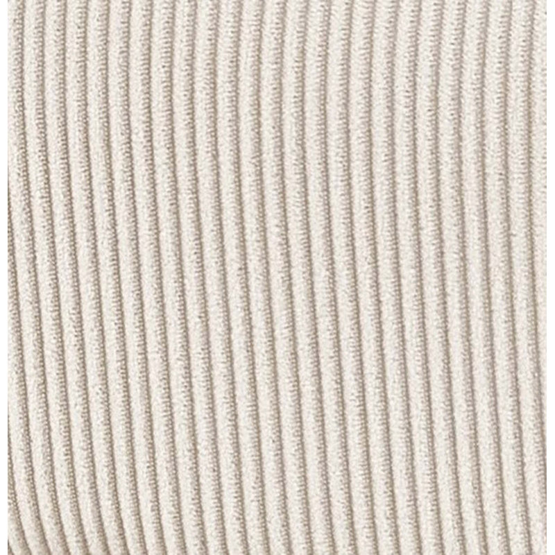 Fauteuil demi-tonneau en velours côtelé moderne avec pieds en métal doré pour le confort du salon, Beige