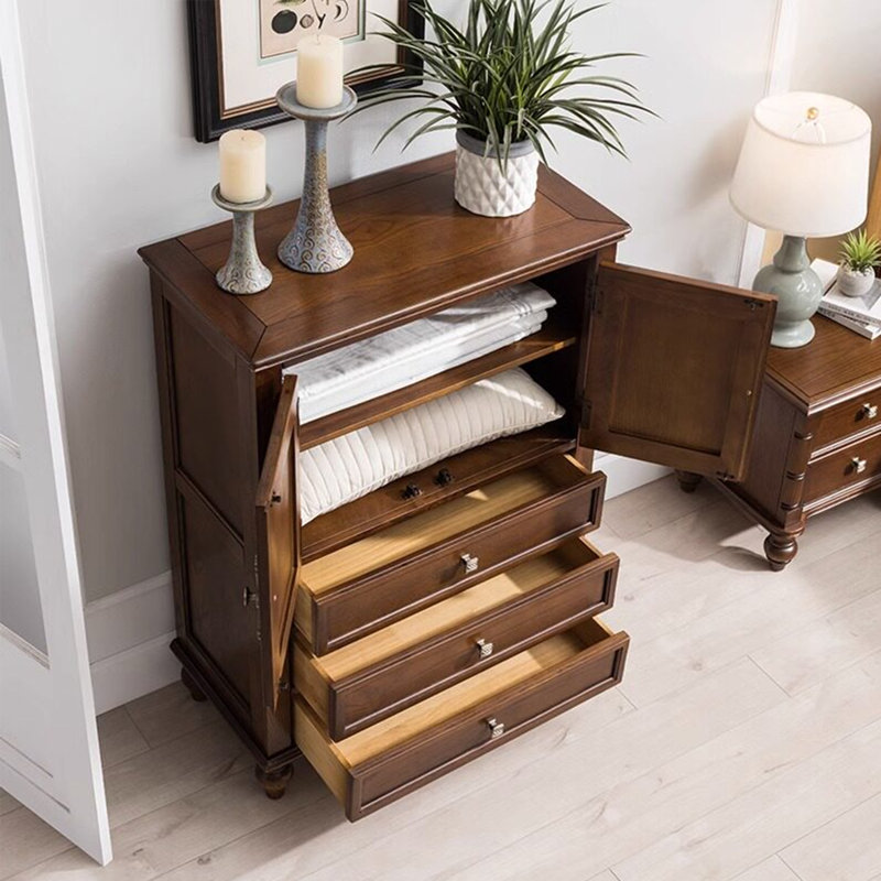 Armoire de rangement à double porte de style américain