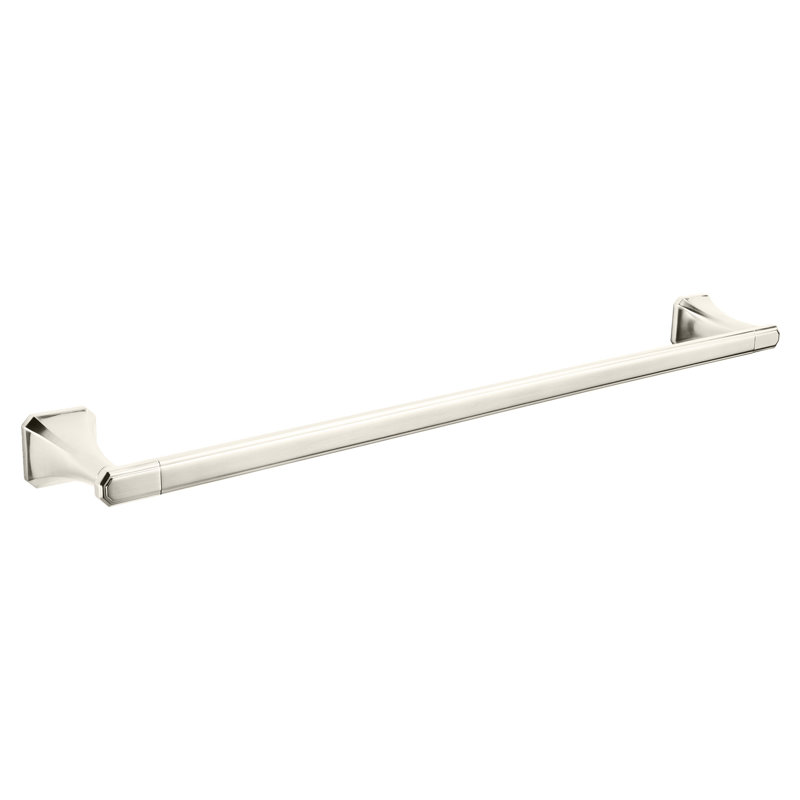 Belshire Towel Bar 18, Bn, 1.88" H x 25.88" W x 3.56" D, Platinum Nickel