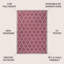 Tapis d'intérieur / extérieur gris treillis Trebol-169248189