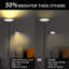 Debbera 175cm Torchiere Floor Lamp