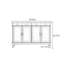 24 Pair Shoe Storage Cabinet